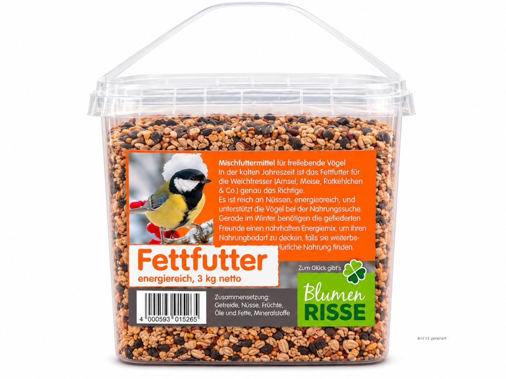 BLUMEN RISSE Fettfutter, 3 kg Cover